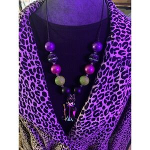Classic‎ Children's Cartoon Villain Bubblegum Beaded Chunky Necklace Gift